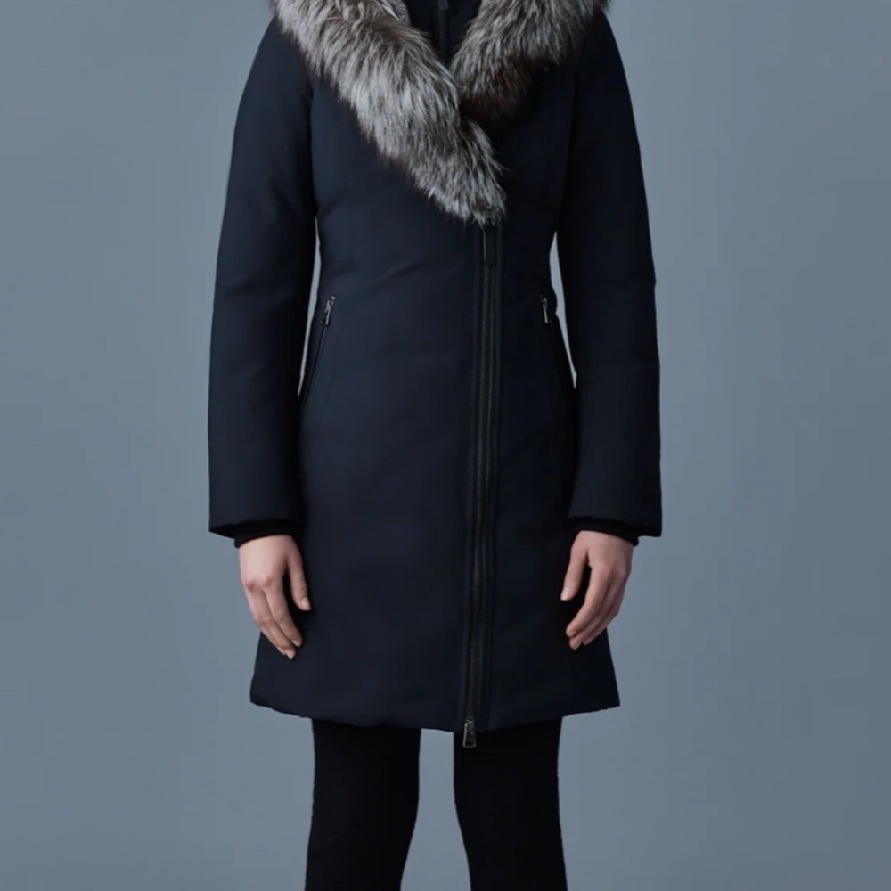 Mackage trish coat gray